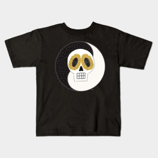 Yin Yang Skull Kids T-Shirt